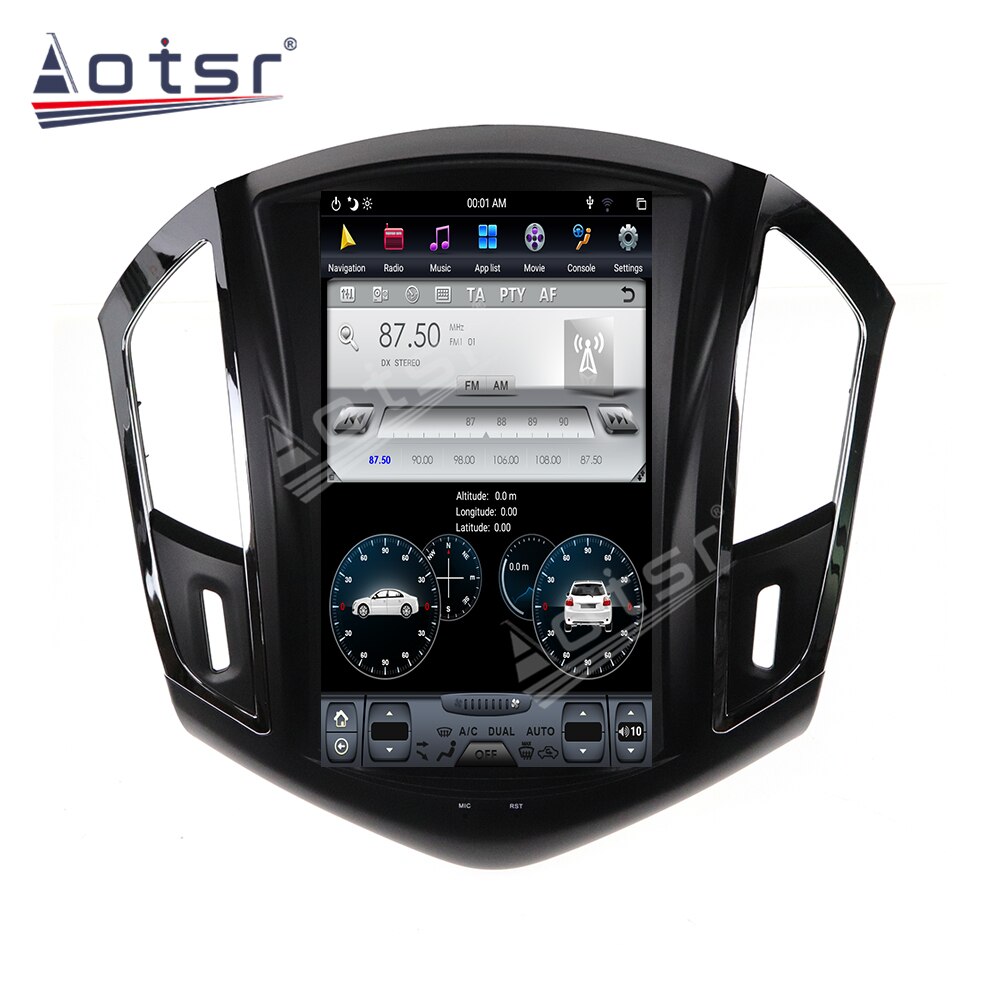 Tesla Style Andriod 9.0 64GB Car Radio For Chevrolet CRUZE 2012-2015 GPS Navigation Auto Head Unit Multimedia Player Carplay DSP-Aotsr official website