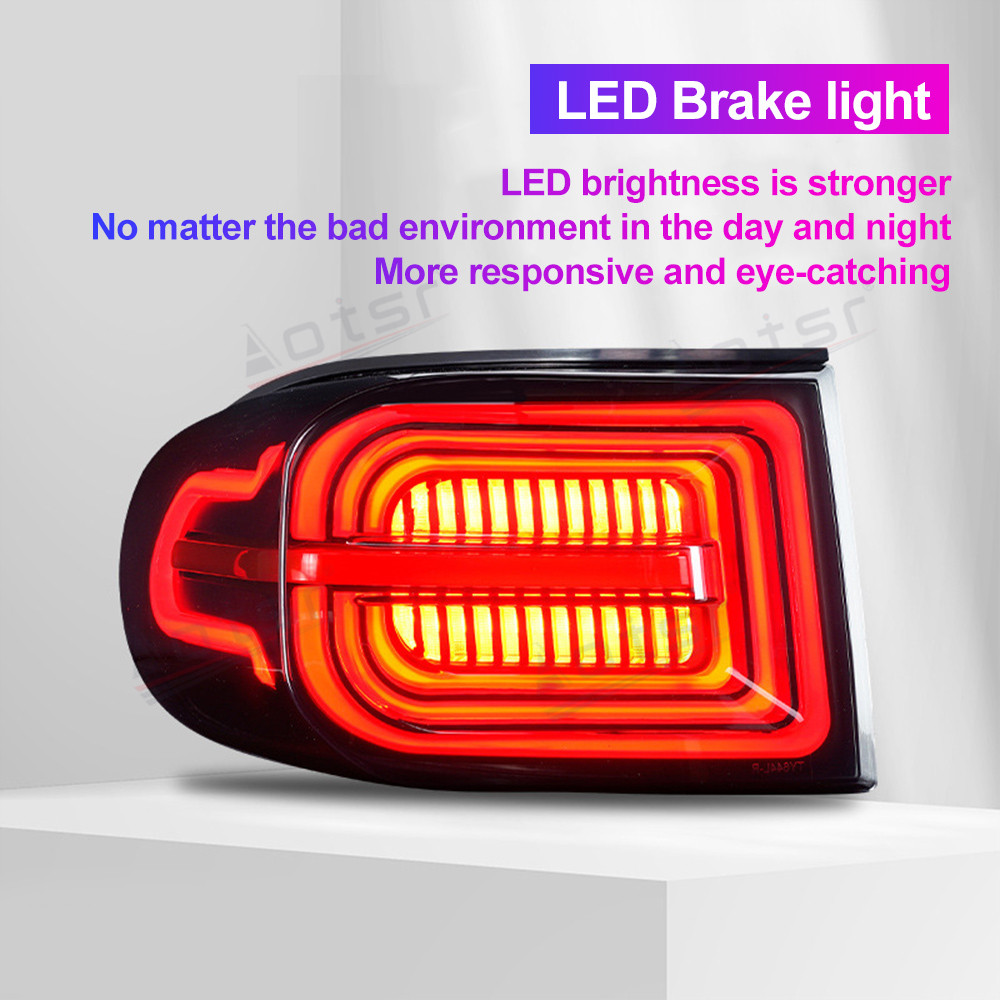 2PCs Car Tail Lamps Assembly For Toyota FJ Cruiser 2007-2020 LED Light