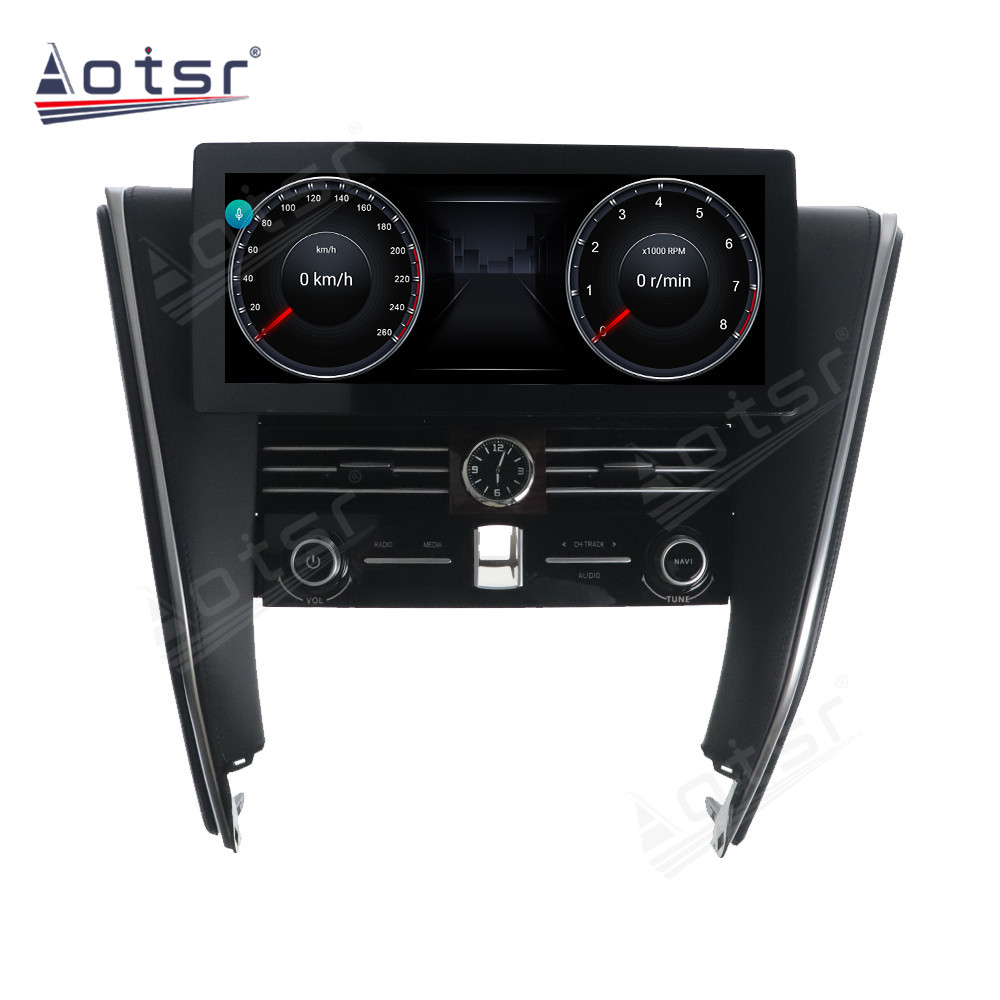 Android 12 Auto For Toyota Alphard 30 2015 - 2020 Head Light Dashboard