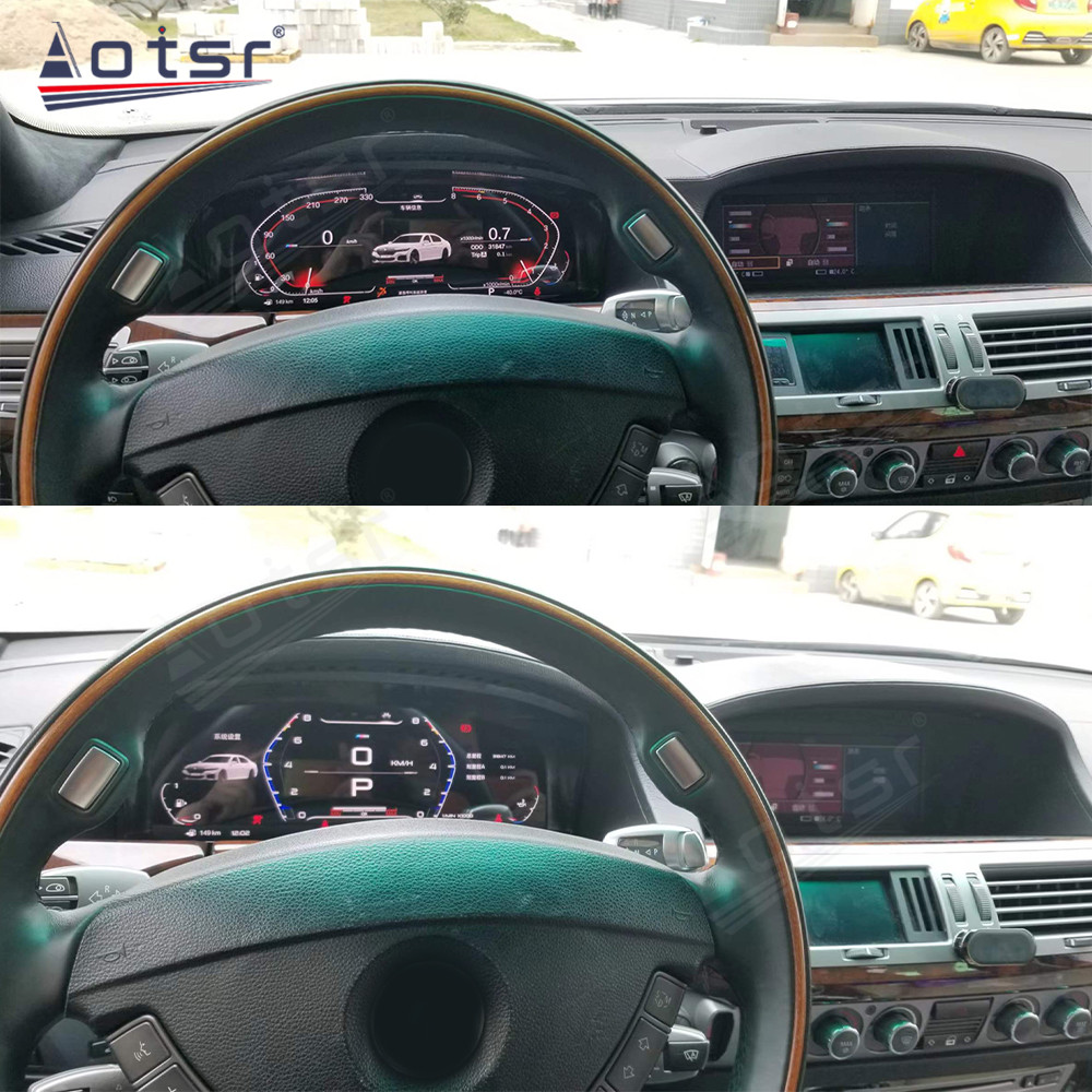 Car Screen Digital Cluster For BMW series7 F01 F02 2009-2015 LCD Dashboard Instrument Panel GPS Navigation Multimedia Player Headunit