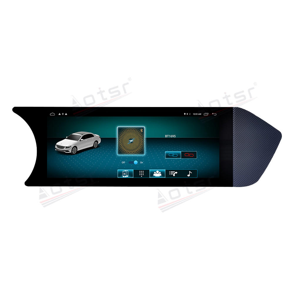 Android 12 Car multimedia player head unit For Mercedes Benz C Class W204 2011 - 2014 NTG 4.5 Radio stereo Audio gps tape recorder
