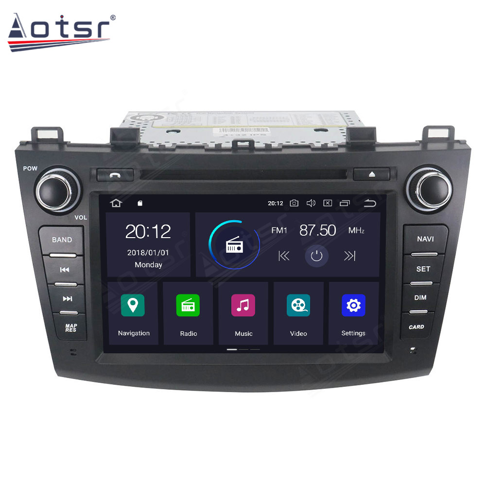 Android 11 Auto Stereo 6+128GB DSP Carplay GPS Navigation For Mazda 3 2009 2010 2011 2012 Multimedia Car Radio Player Head Unit-Aotsr official website