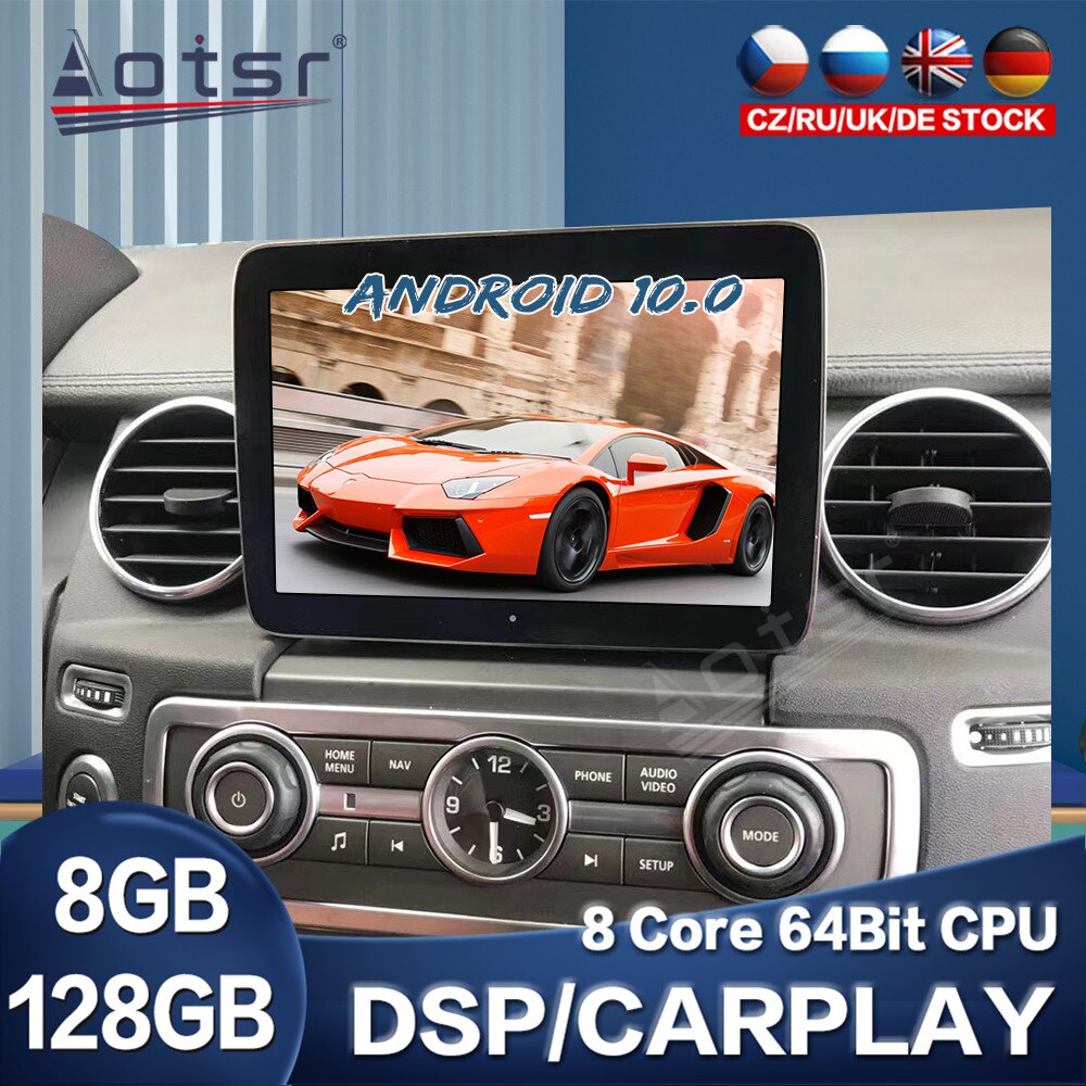 For Land Rover Sport Discovery 4 L320 2 Android Multimedia Player Car Radio GPS Navigation Touch Screen 128GB Stereo Head Unit-Aotsr official website