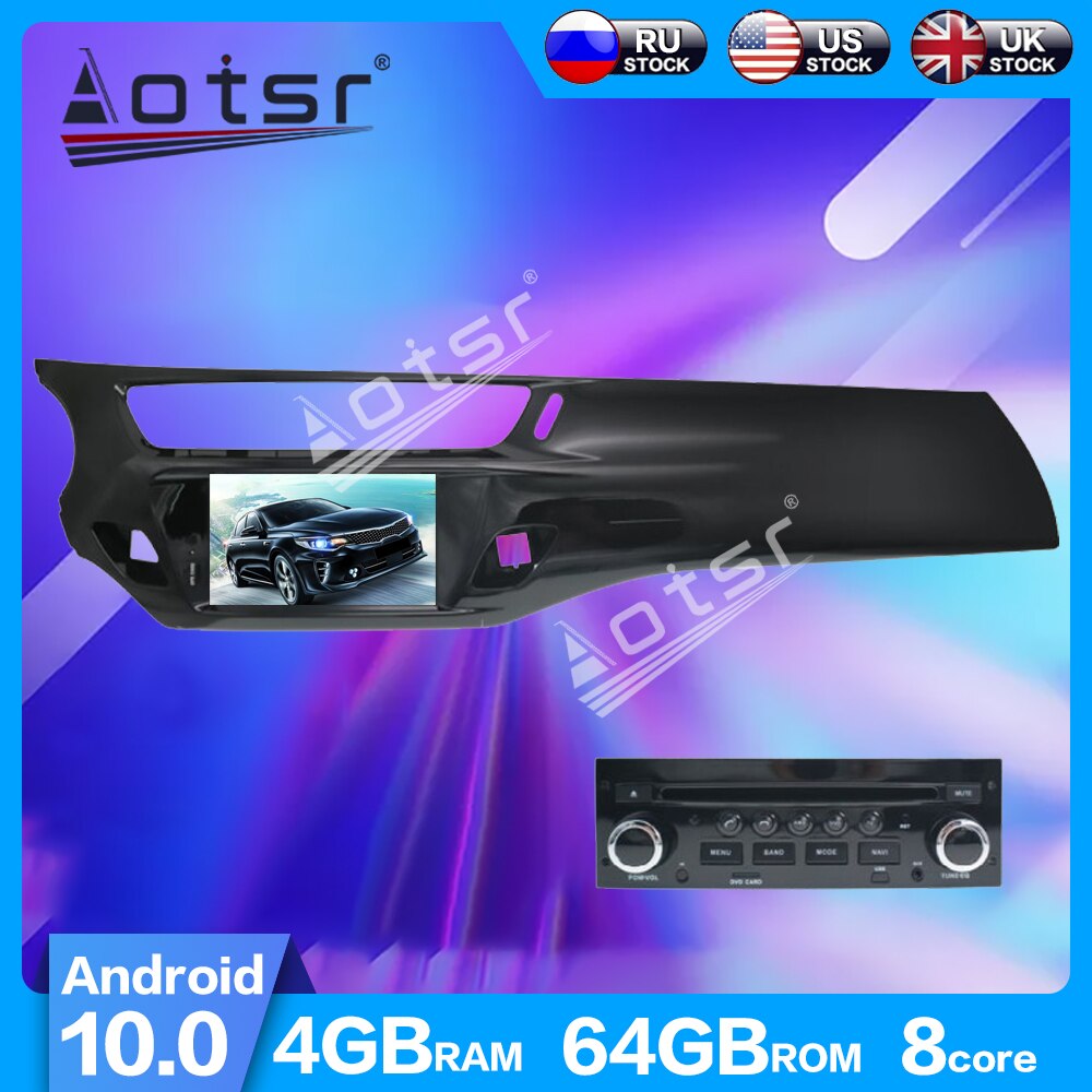 For Citroen C3 DS3 Android 10 Car DVD Radio Player 4G ROM 2010 - 2016 GPS Navigation Multimedia Player Auto Audio  Head Unit-Aotsr official website