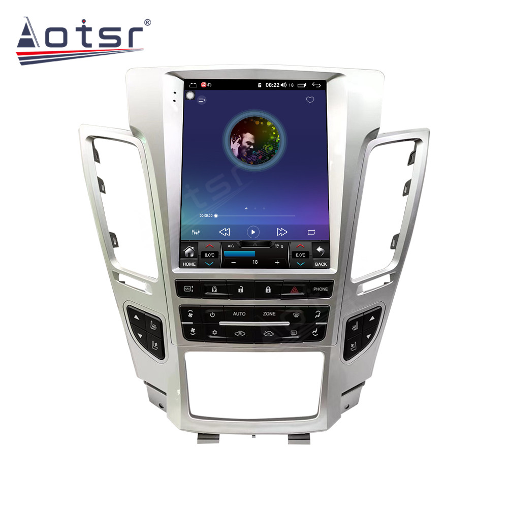 Android 11.0 multimedia player with GPS navigation stereo main unit DSP Carplay 6GB + 128GB suitable for Cadillac CTS -Aotsr official website
