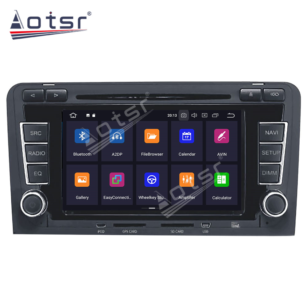 For AUDI A3 2003-2013 Android 11.0 Multimedia Player 128G with GPS navigation suitable for Audi stereo main unit DSP Carplay -Aotsr official website