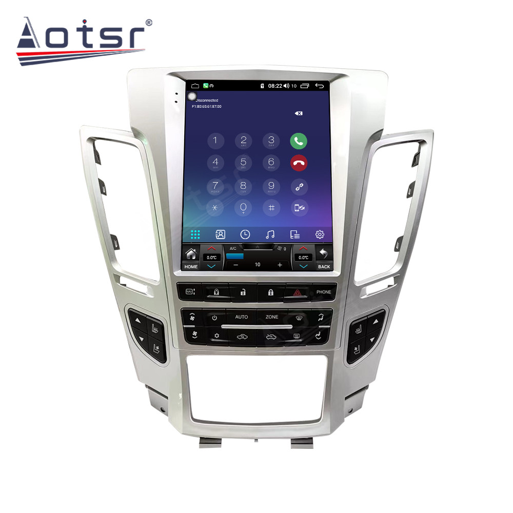 Android 11.0 multimedia player with GPS navigation stereo main unit DSP Carplay 6GB + 128GB suitable for Cadillac CTS -Aotsr official website