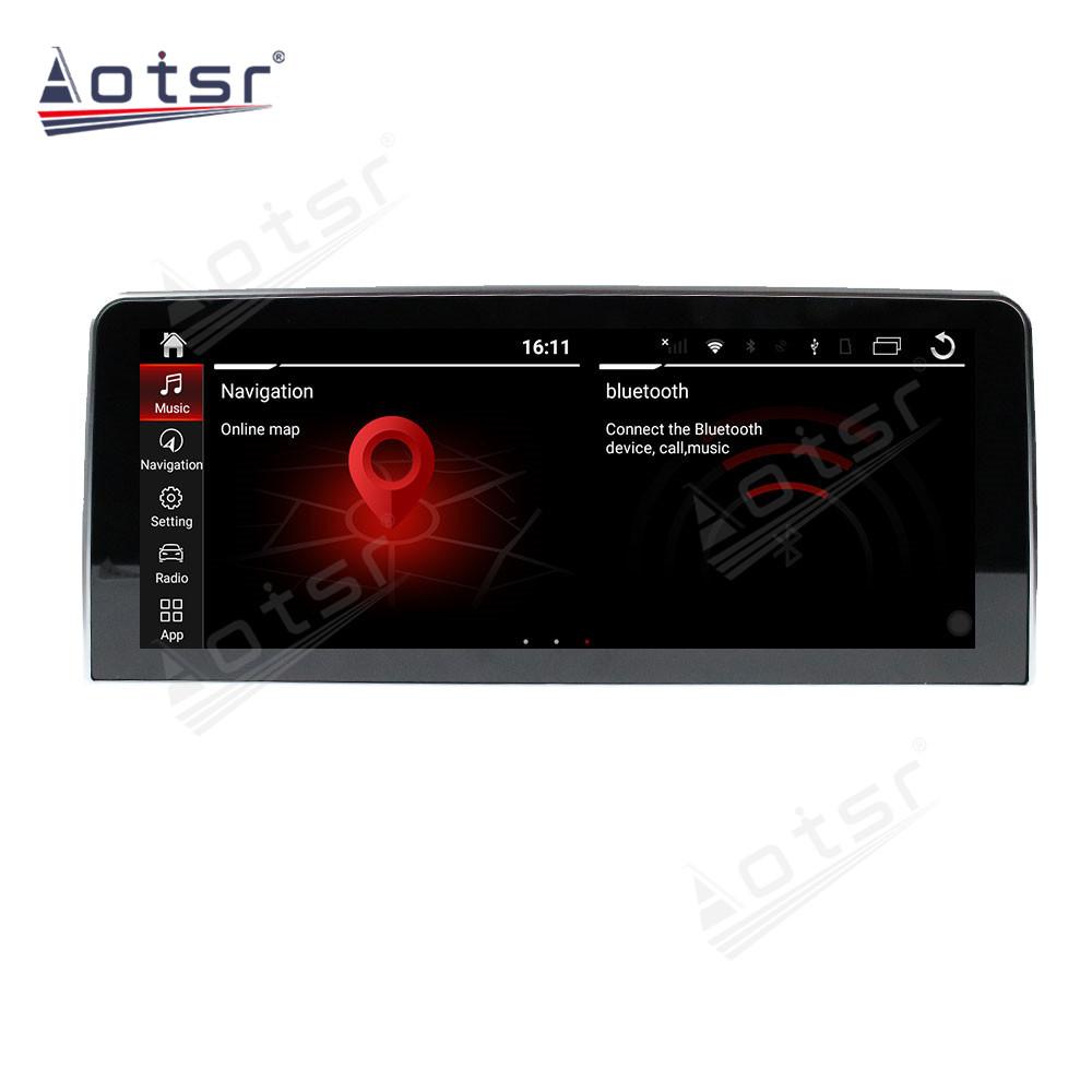 Android 10.0 multimedia player with GPS navigation stereo main unit DSP  8GB + 128GB suitable for 12.3 BMW 3 Series 3 Series GT 4 Series 13-19-Aotsr official website