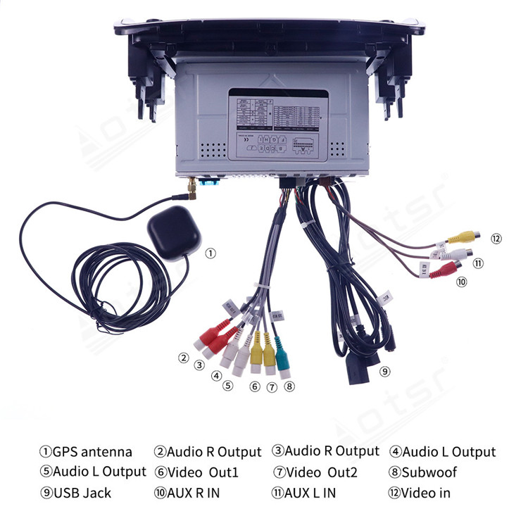 9 Inch Android 10.0 Auto Stereo For Mazda Atenza 2015 Audio Car Radio DVD Multimedia Player GPS Navigation Head Unit-Aotsr official website