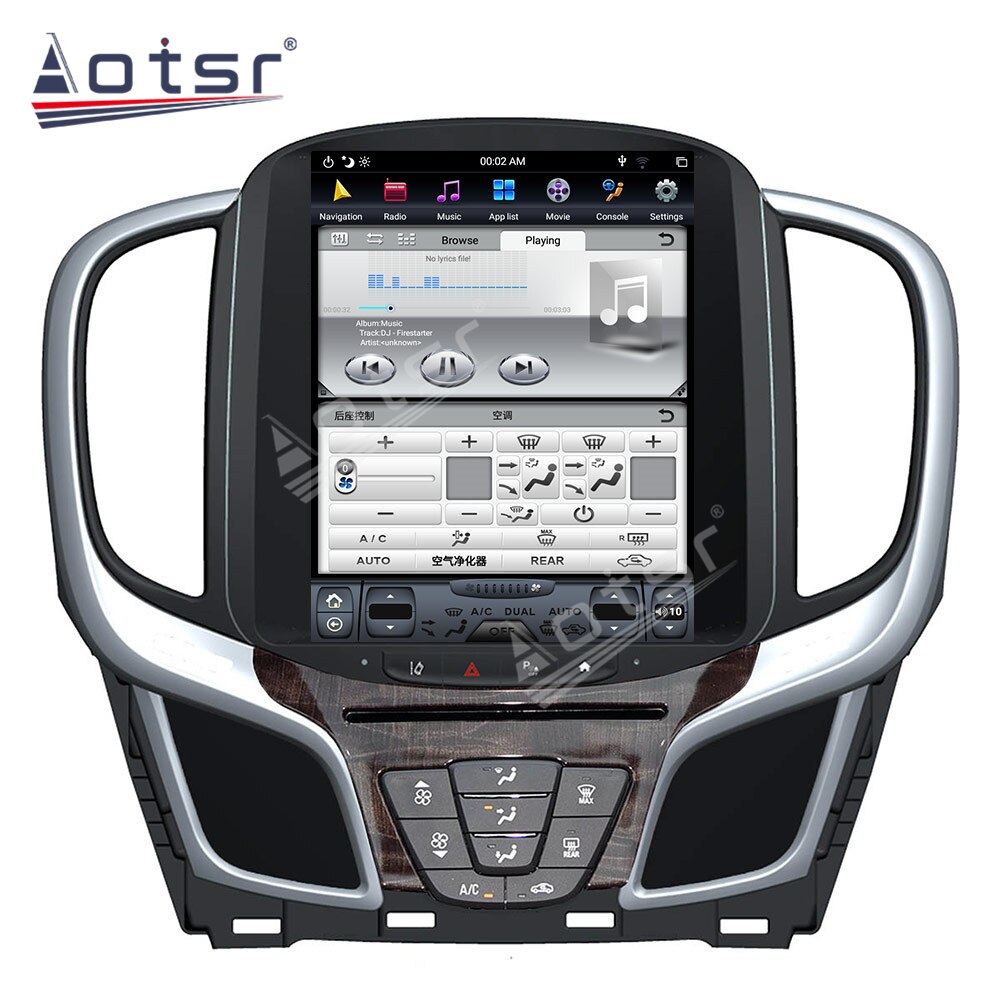 For Buick lacrosse 2015+ Vertical Screen Android 9.0 64G PX6 Car Audio Car GPS Navigation Head Unit Multimedia Player Auto Radio-Aotsr official website