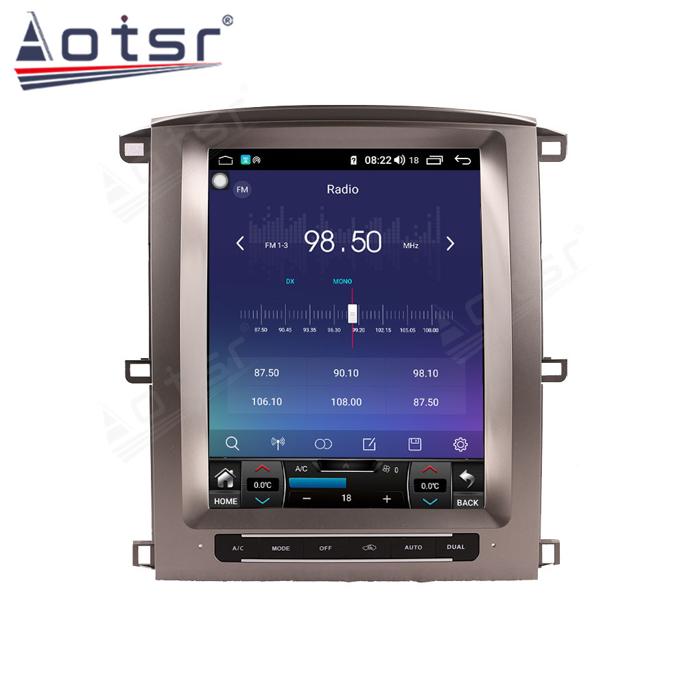 Android 11.0 multimedia player with GPS navigation stereo main unit DSP Carplay 6GB + 128GB suitable for 04-07 Lexus LC100-Aotsr official website