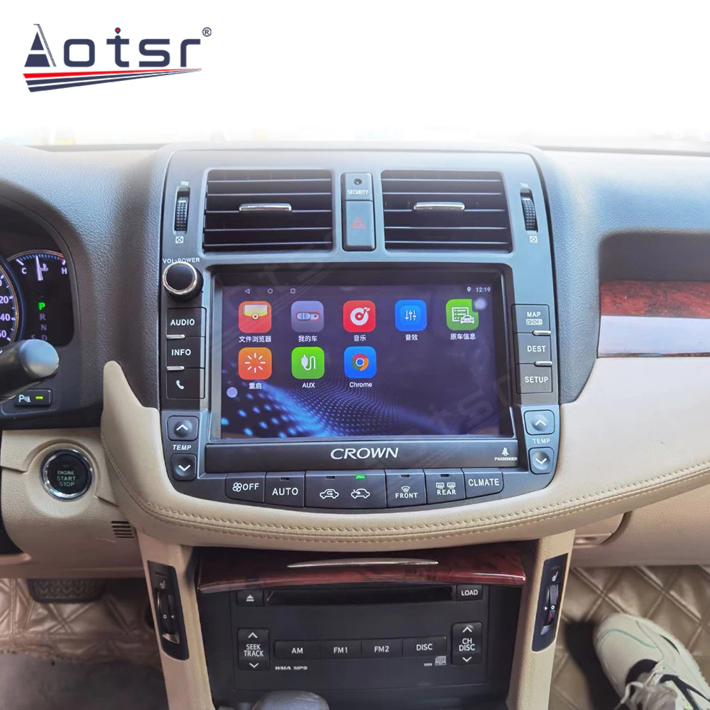 Original style For Toyota Crown 13th 2010+ Android Car Radio GPS Navigation Auto Stereo Video Multimedia Player HeadUnit Carplay-Aotsr official website