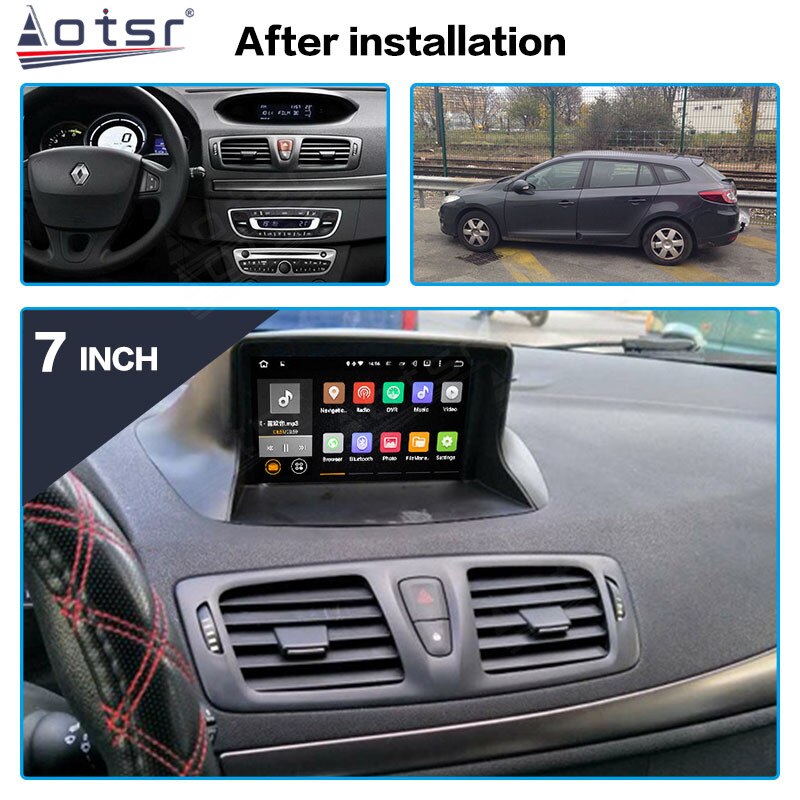 For Renault Megane 3 Android Multimedia Player For Renault Fluence 2009+ PX6 GPS Navigation Auto Stereo Headunit Touch Screen HD-Aotsr official website