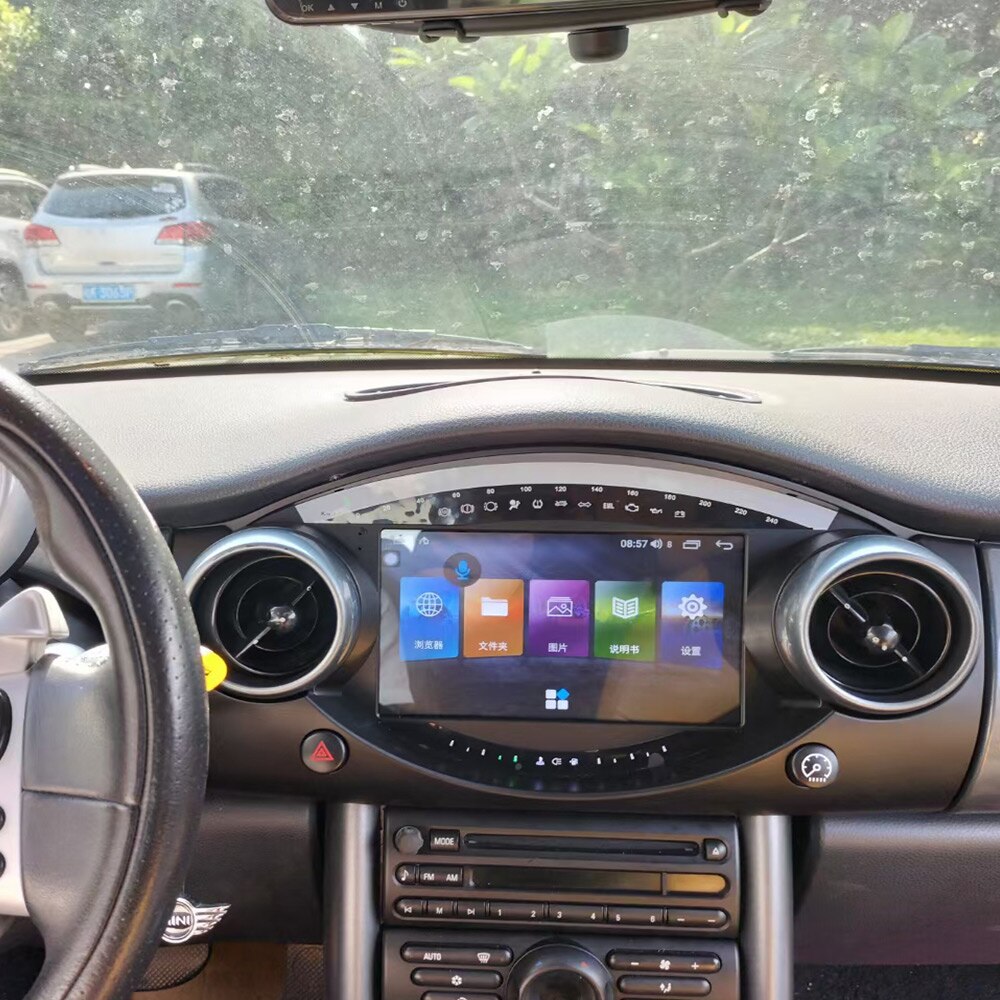 For BMW Mini Car Radio Cooper R50 R56 R60 Android Multimedia Player 2004 2005 2006 GPS Navigation Screen Unit Stereo Carplay HD-Aotsr official website