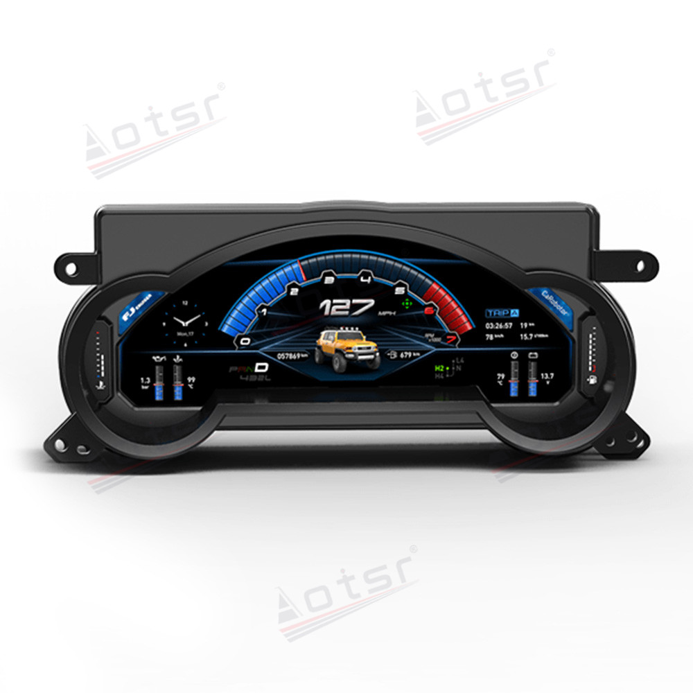 Car Screen Original Digital Cluster For Toyota FJ Cruiser 2007-2019 Virtual Instrument LCD Carplay Dashboard Panel Headunit GPS