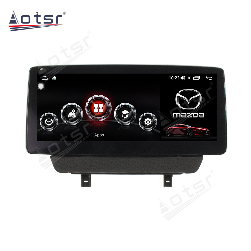 Android 10.0 multimedia player with GPS navigation stereo main unit DSP  8GB + 128GB suitable for Mazda CX-3 2018-2020-Aotsr official website