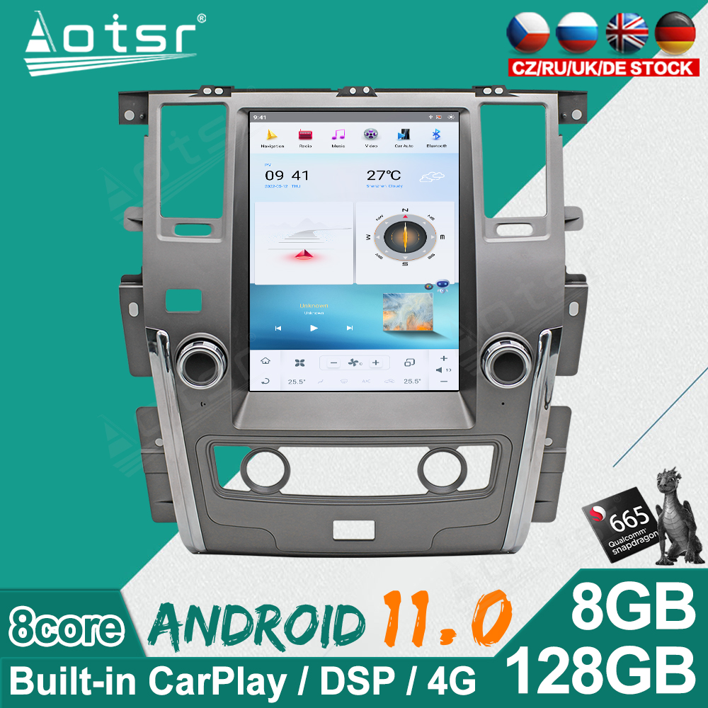 Android 11.0 Multimedia Player with GPS Navigation Stereo Main Unit DSP Carplay For Nissan Patrol 2010-2018 Head Unit-Aotsr official website