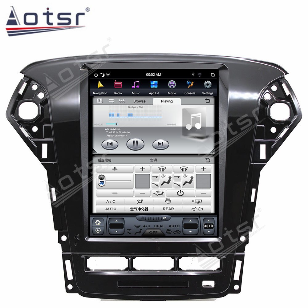 128GB Tesla Big Screen Multimedia For Ford Mondeo/Fusion MK4 Car GPS Navigaiton 2011 2012 2013 Radio Recorder DVD Video Player-Aotsr official website