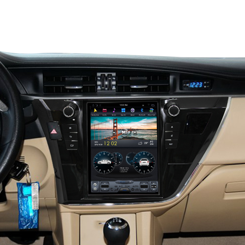 256G Android 11 For Toyota Corolla 2014-2016 Tesla  Screen Car Radio GPS Navigation Multimedia Player Head Unit-Aotsr official website