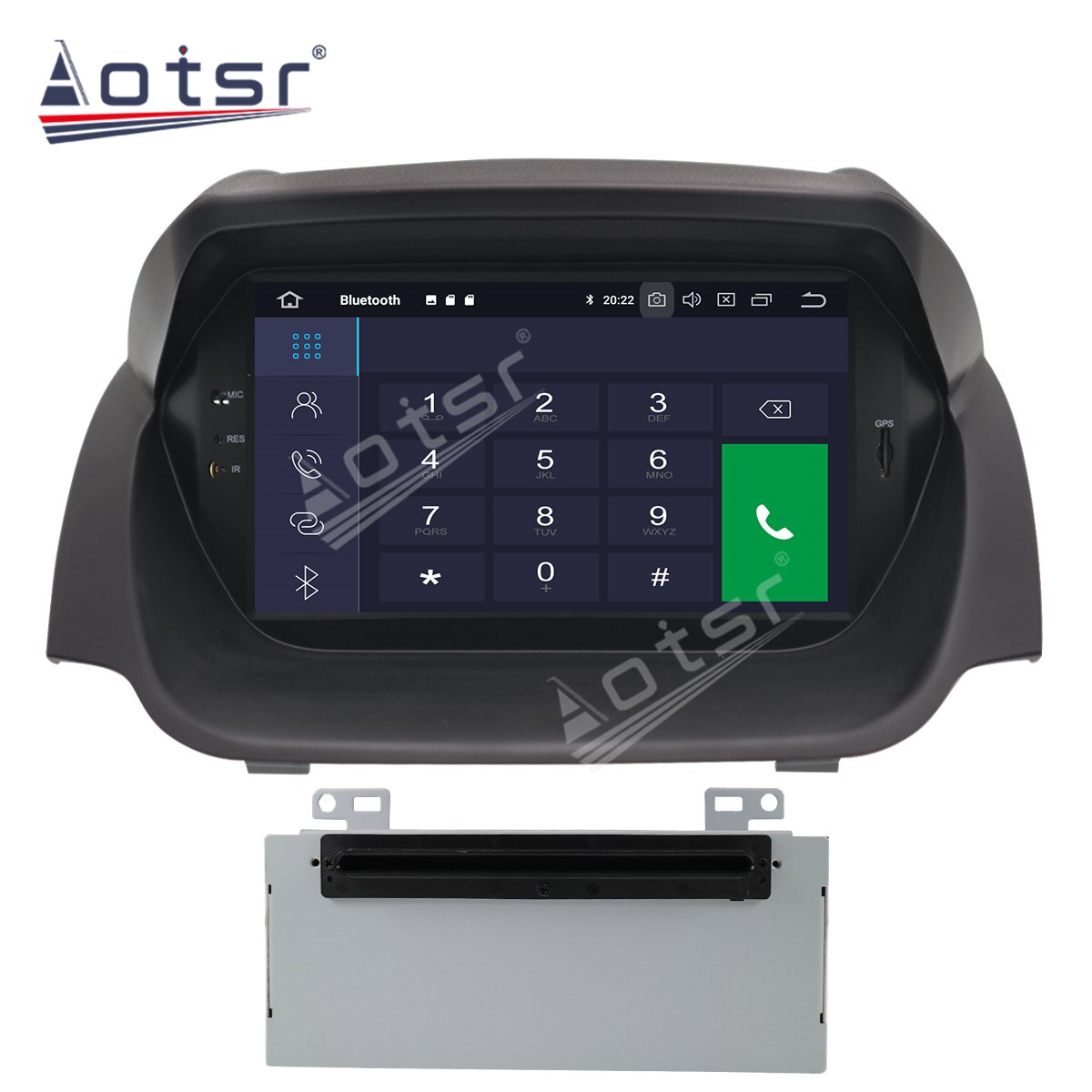 For Ford Fiesta MK7 2013-2016 Android 11.0 Auto Stereo 6G+128G Car DVD Player GPS Navigation Car Radio Player Auto Video Multimedia Head Unit-Aotsr official website