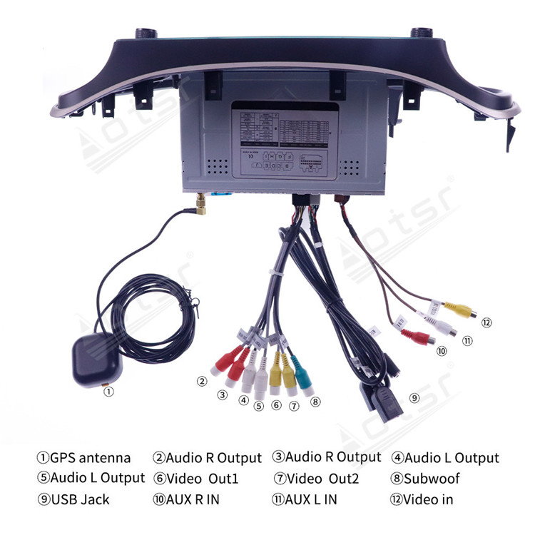 128G Android 10.0 For JEEP Cherokee 2014-2018 Auto Stereo Audio Car Radio DVD Multimedia Player GPS Navigation Head Unit-Aotsr official website