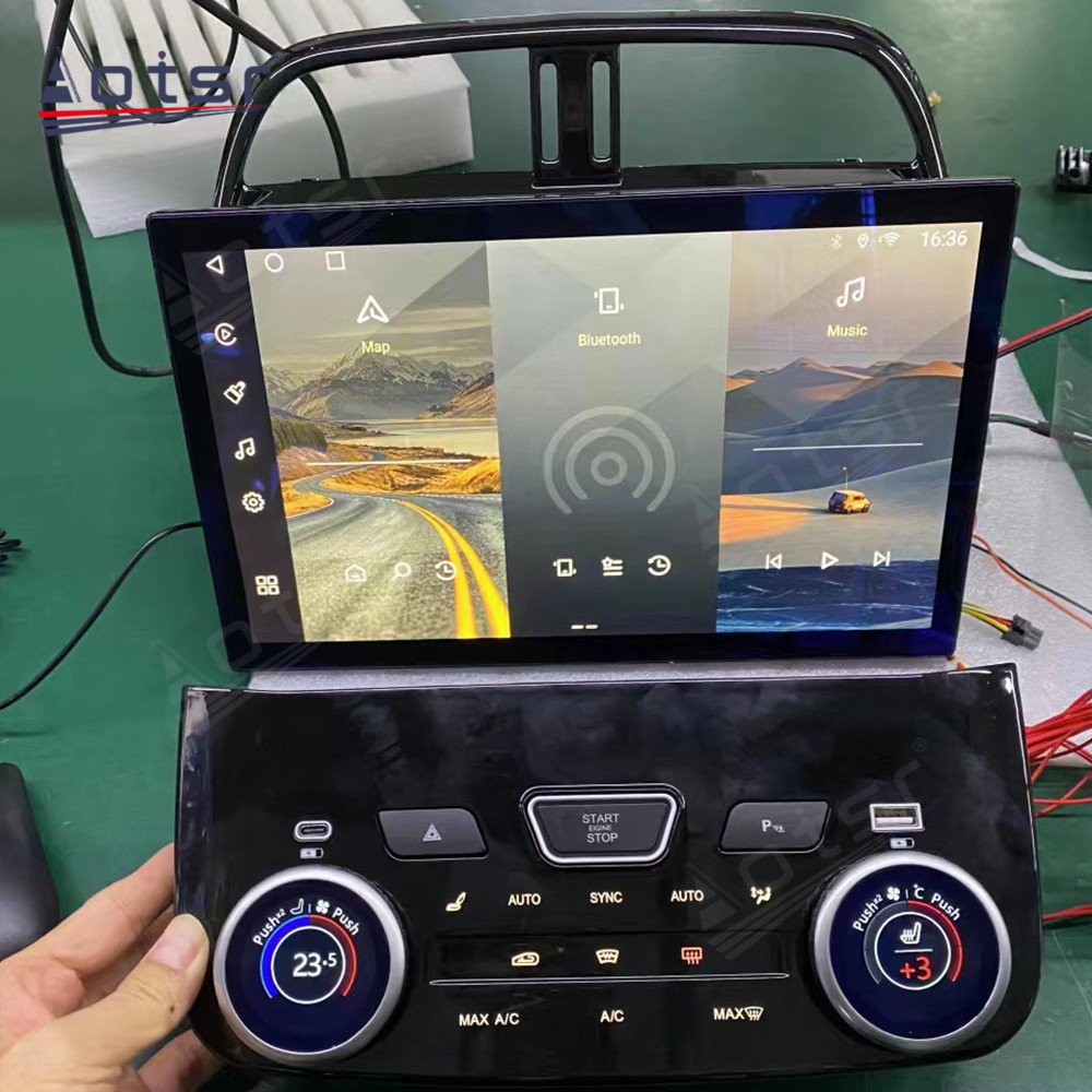 13.3 Inch Android 11 Auto For Jaguar F-Pace 2016-2020 Car Multimedia Player GPS Navigation Auto Radio Stereo Head Unit Carplay