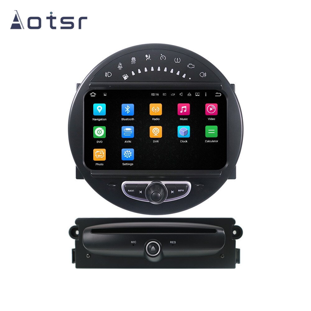 For MINI Cooper Android Radio GPS Navigation R56 paceman Car DVD Multimedia Player Stereo Head unit Touch Screen autoradio Audio-Aotsr official website