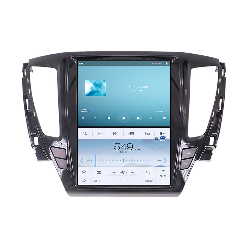 12.1" Vertical Screen Android 11.0  Car Radio For Mitsubishi Pajero Sport 2016-2018 GPS Navigation Tesla Car Multimedia Head Unit-Aotsr official website