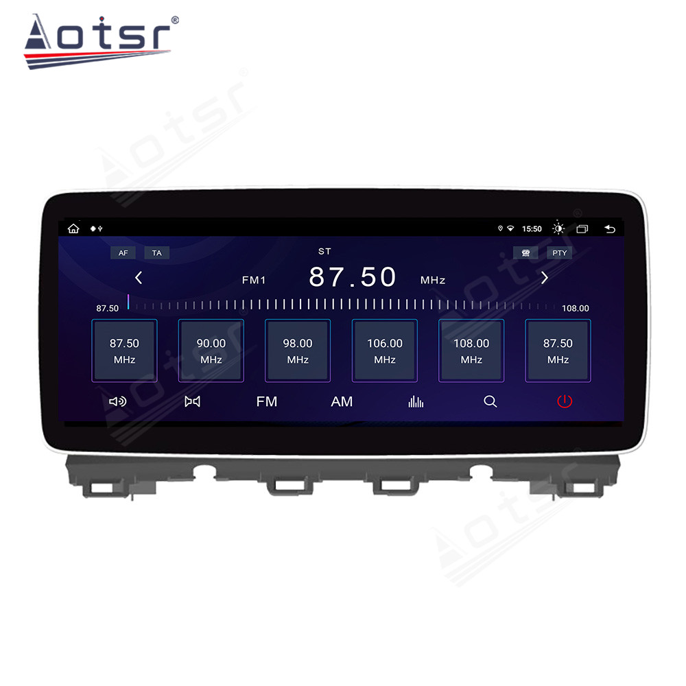 12.3 Inch Android 11 Auto For Mazda CX-4 2017-2021 Car Multimedia Player GPS Navigation Auto Radio Stereo Head Unit 