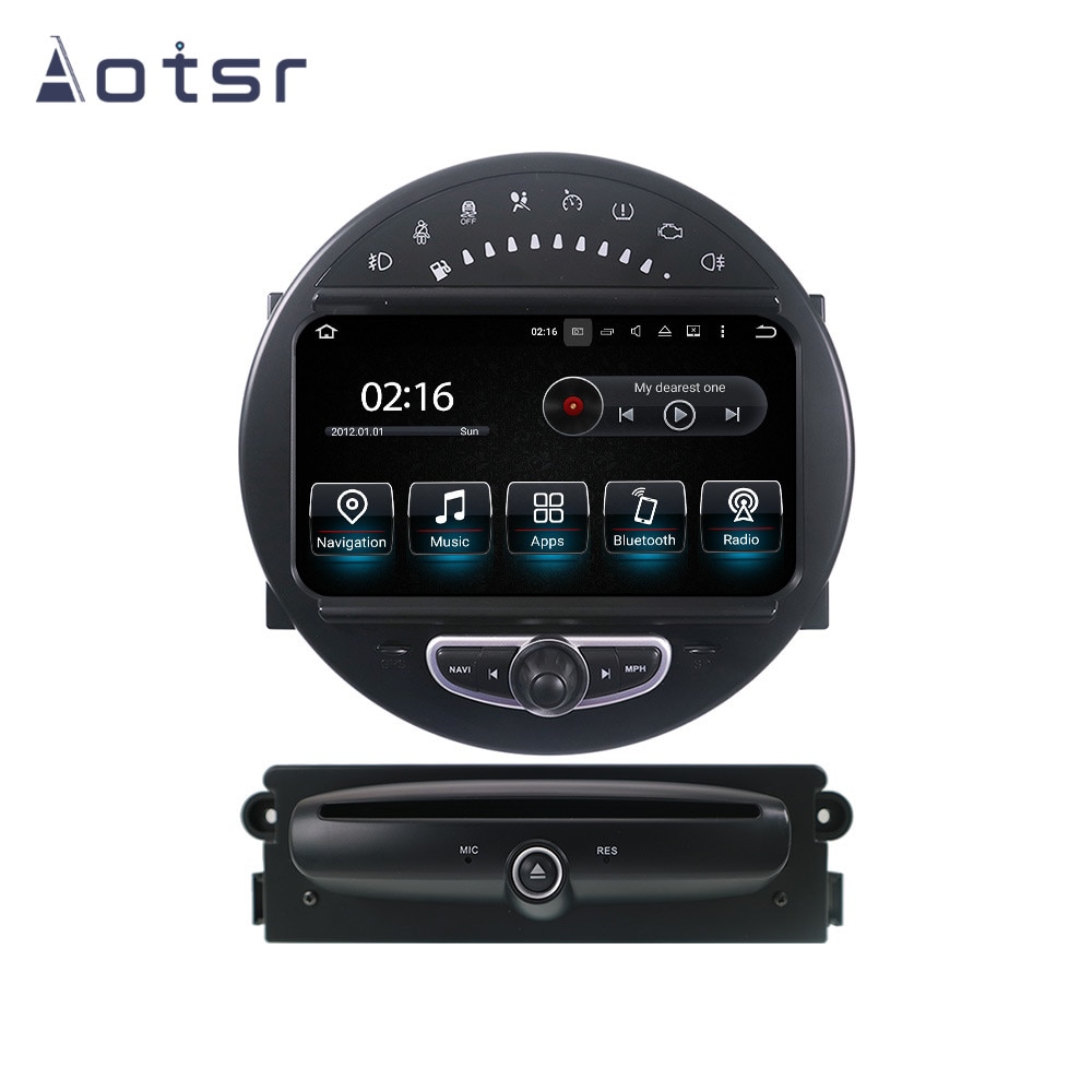 For MINI Cooper Android Radio GPS Navigation R56 paceman Car DVD Multimedia Player Stereo Head unit Touch Screen autoradio Audio-Aotsr official website