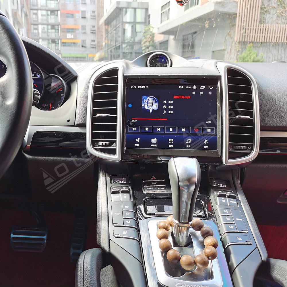 Android 10.0 multimedia player with GPS navigation stereo main unit DSP  suitable for Porsche Cayenne 11-16 8.4 inch