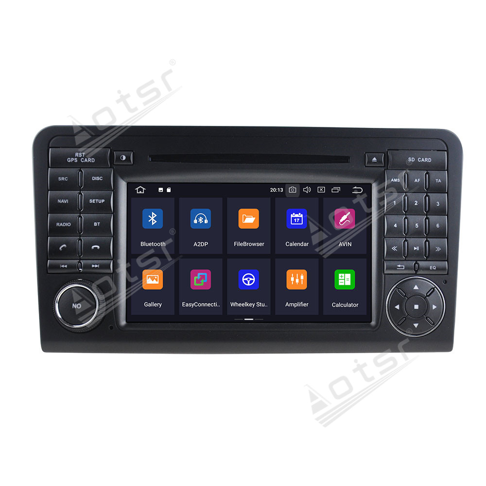 AOTSR Car Radio Auto Android 11 For Mercedes Benz ML CLASS W164 ML300 ML350 2005-2012 GPS Navi Multimedia Player-Aotsr official website