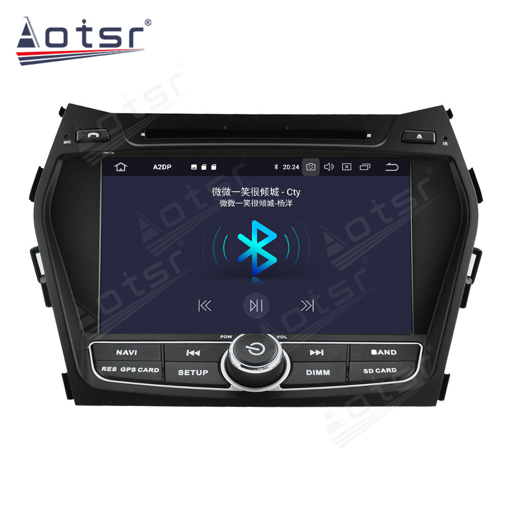 6+128G For Hyundai IX45 Sante Fe 2013 2014 2015 2016 - 2018 Car Stereo Multimedia Player Android Navi Radio Carplay Head Unit-Aotsr official website