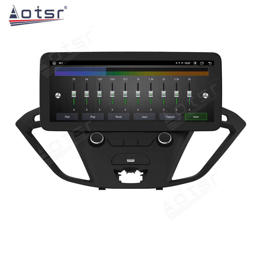 12.3 Inch Android 11 Auto For Ford Transit 2017-2019 Tourneo 2016-2020 Car Multimedia Player GPS Navigation Auto Radio Stereo Head Unit 