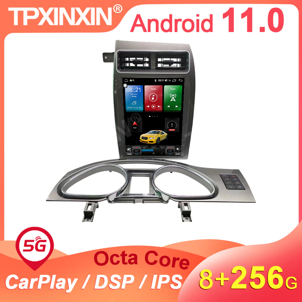 For Audi Q7 2005-2015 Android 11.0 8GB+256GB Tesla Style Car Multimedia Audio Radio Player GPS Navigation Head Unit DSP Carplay-Aotsr official website