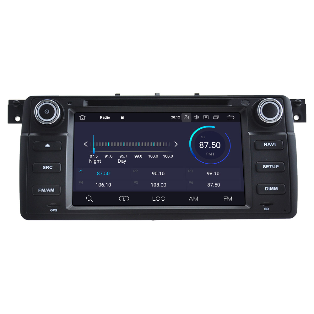 Android 11.0  Multimedia Player 128G For BMW E46 with GPS navigation suitable for BMW stereo main unit DSP Carplay -Aotsr official website