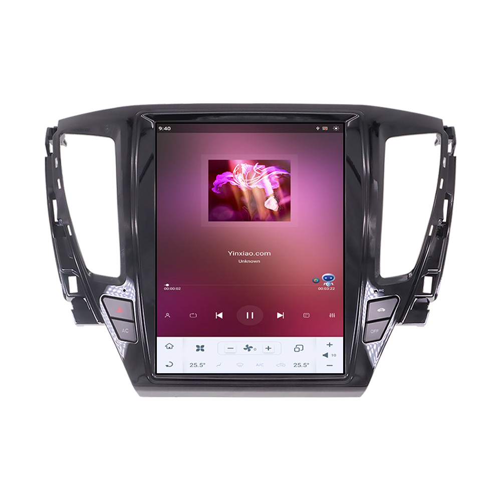 12.1" Vertical Screen Android 11.0  Car Radio For Mitsubishi Pajero Sport 2016-2018 GPS Navigation Tesla Car Multimedia Head Unit-Aotsr official website