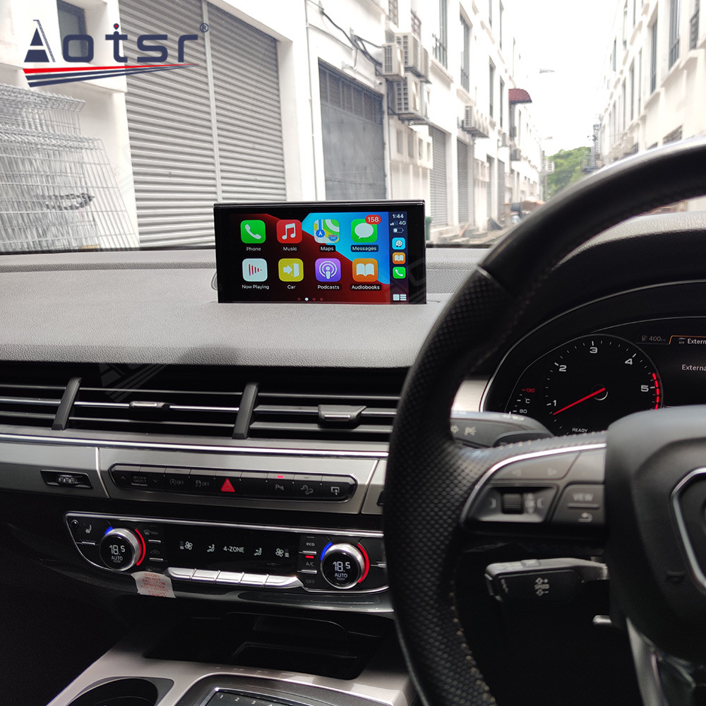 Android 10.0 multimedia player with GPS navigation stereo main unit DSP  suitable for Audi Q7 16-19 9 inch