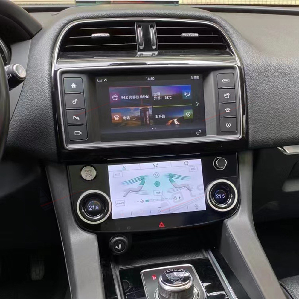 AC Panel Air Conditioner Climate Control For Jaguar F-PACE 2016 2017 2018 2019 2020 Touch Stereo Board LCD Screen Display Headunit-Aotsr official website