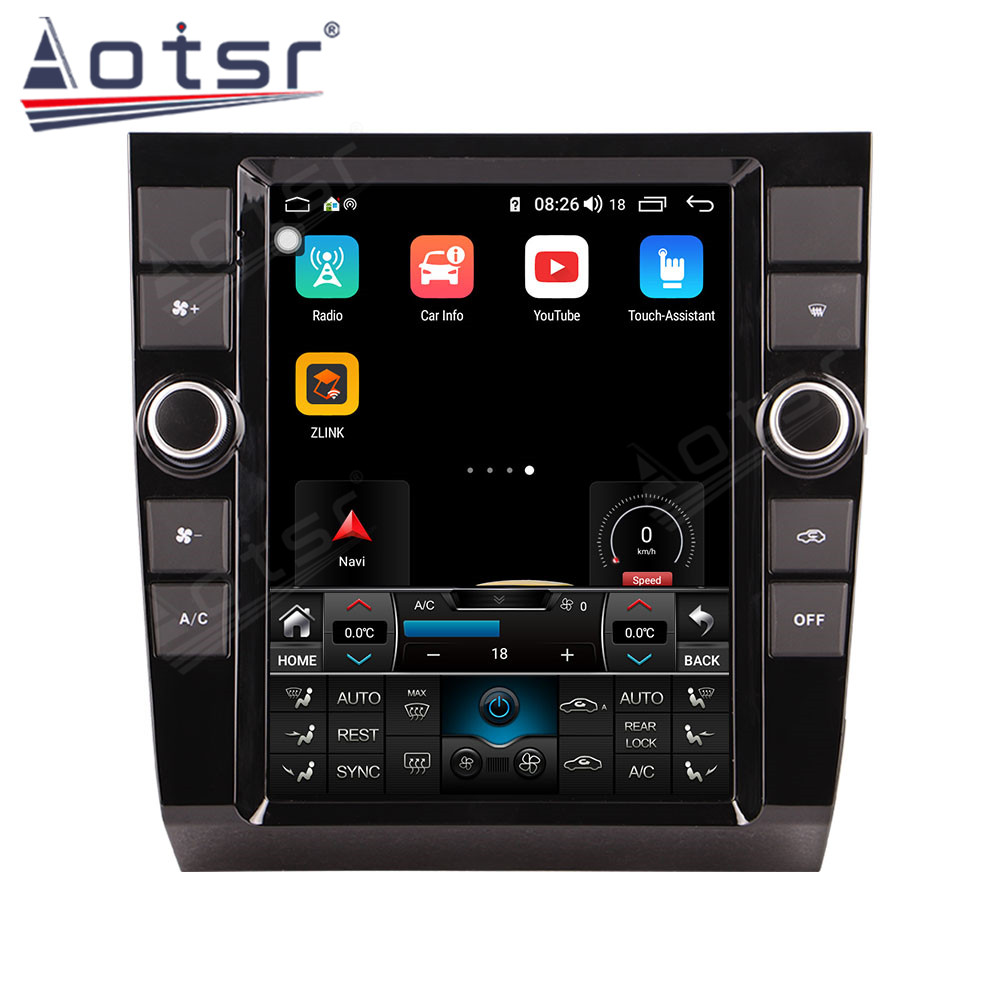 Android 11.0 multimedia player with GPS navigation,  stereo main unit, DSP, Carplay, 6GB + 128GB, suitable for Audi A4 02-08 9.7 inch