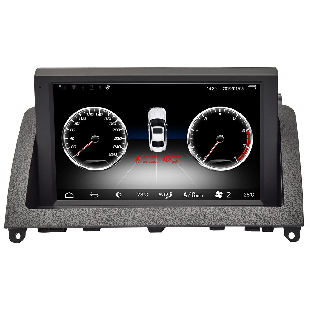Android 10 Car multimedia player head unit For Mercedes Benz C Class W204 C200 2007 - 2014 Radio stereo Audio gps tape recorder-Aotsr official website