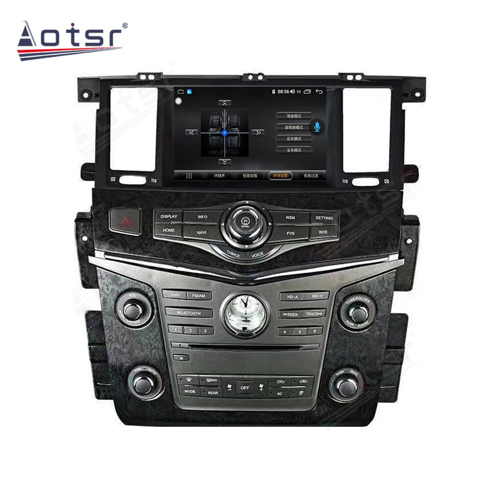 For Nissan Patrol Y62 For Armada Android 9 Car Radio Player 8 CORE GPS Navigation 4G LTE  DSP CARPLAY Multimedia Player-Aotsr official website