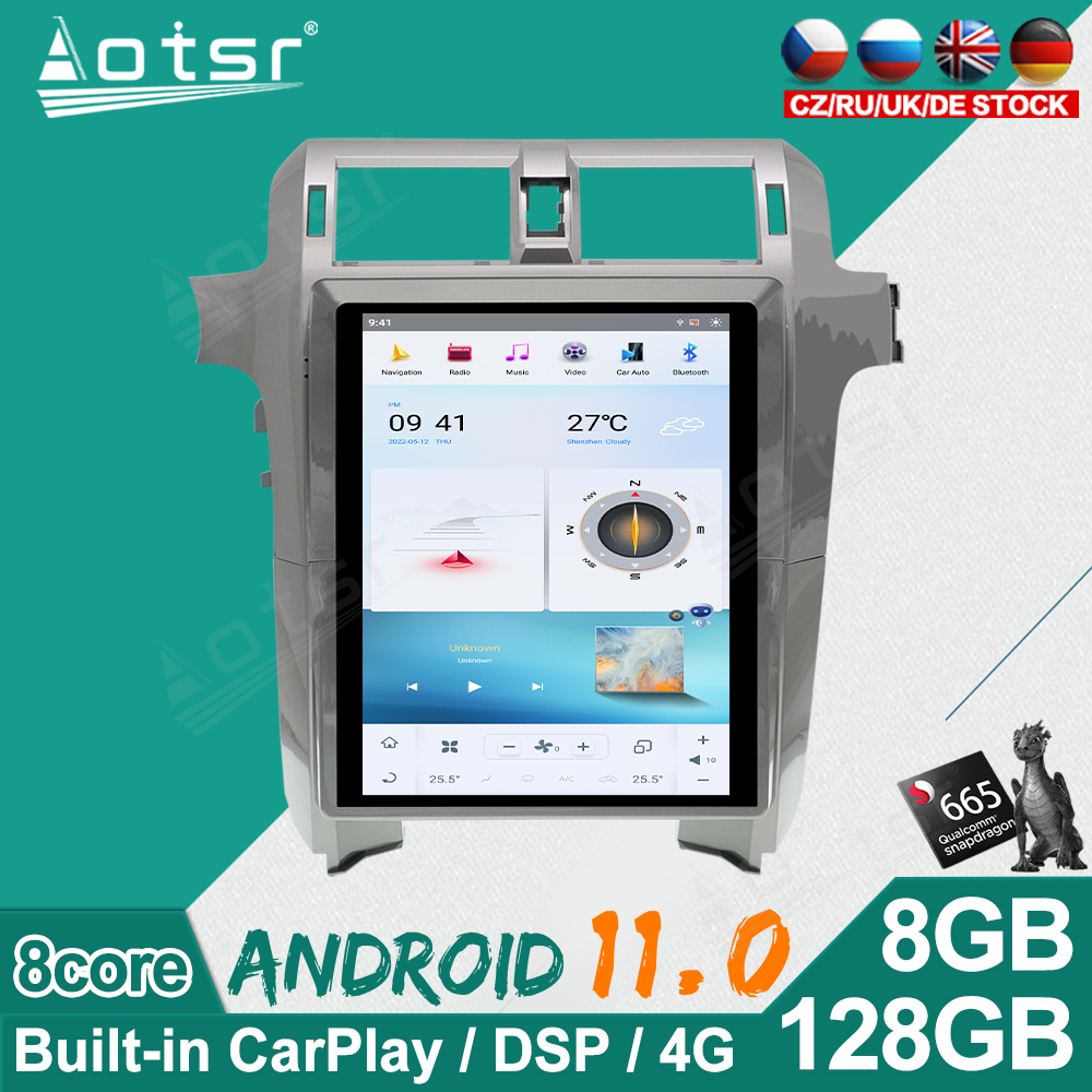 Android 11 Tesla style Car DVD Player GPS navigation for Lexus GX400 2010-2016 Car Auto Radio Stereo Multimedia Player Unit-Aotsr official website