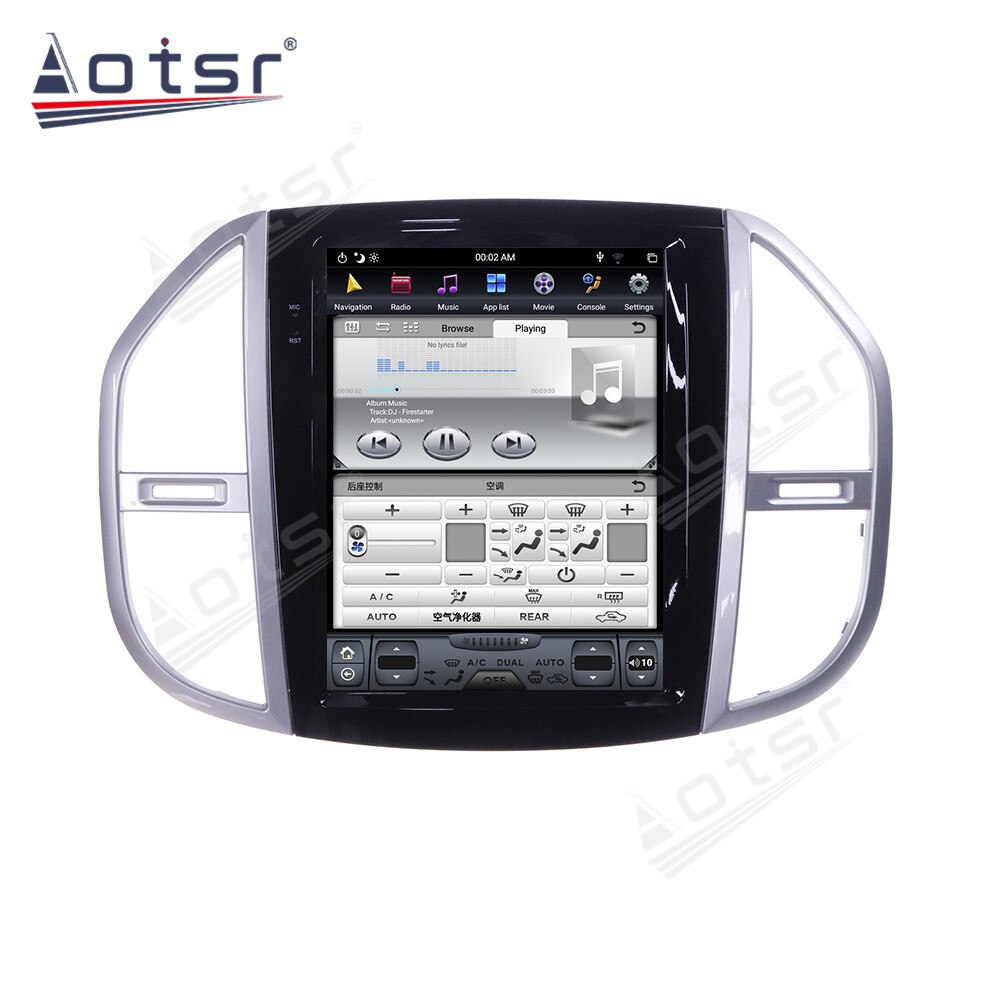 Android 9.0 4G 128GB Tesla Big Screen Car Radio For Mercedes-Benz Vito 2016-2019 Multimedia Player GPS Navigation 4G LTE DSP BT-Aotsr official website