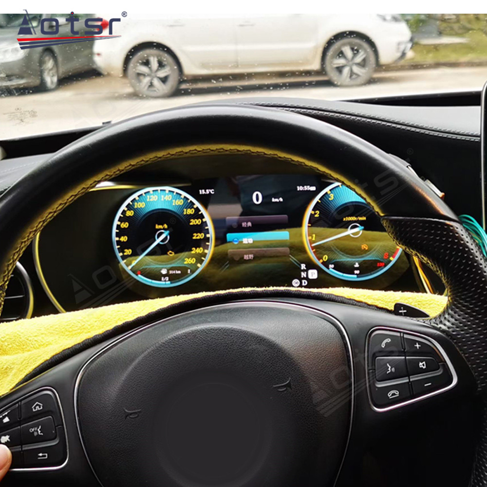 Car Screen Digital Cluster For For Mercedes Benz Series C/GLC 2015-2018