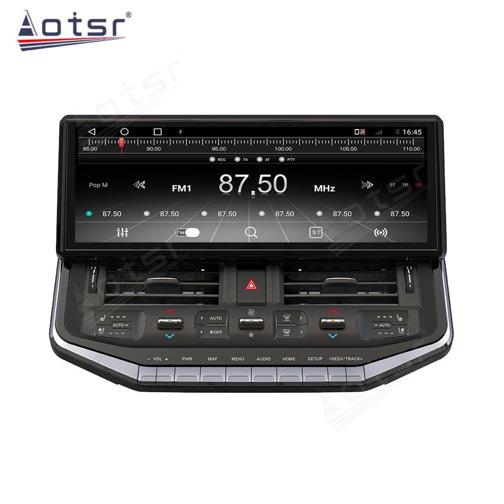 Android 12 13.5'' Screen For Toyota land Cruiser LC200 LC300 2016-2021 8core Car radio Multimedia Player Car GPS Navigation Head Unit