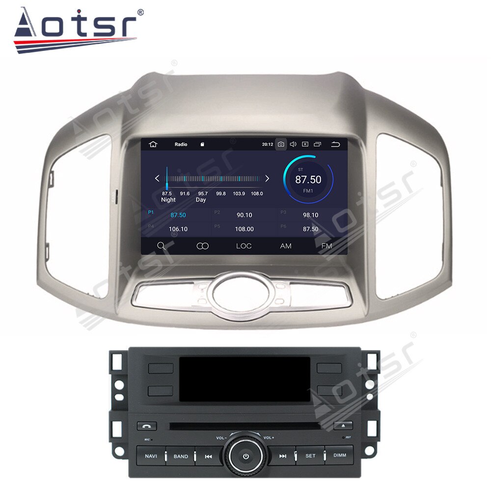 Android 11 128GB Car Radio For CHEVROLET Captiva 2012-2016 Audio Multimedia Player GPS Navigation Auto Stereo Head Unit Carplay-Aotsr official website