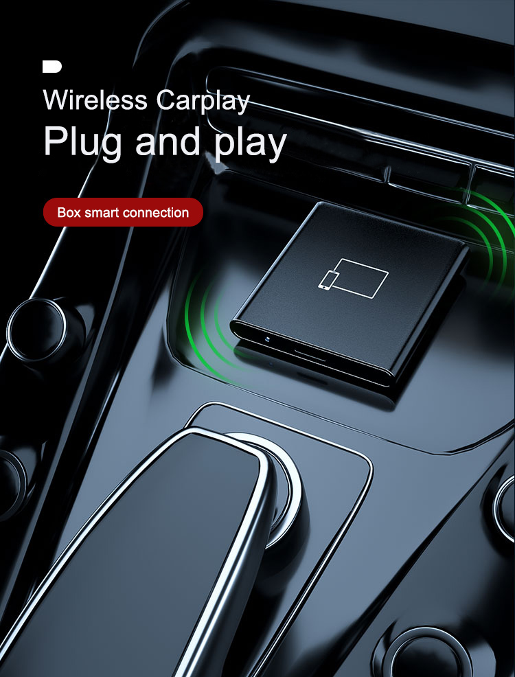 AOTSR wired carplay to wireless carplay conversion USB box car car connected navigation