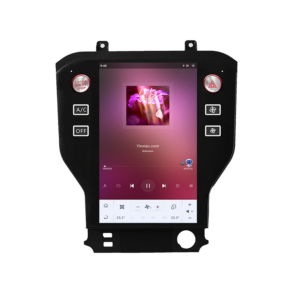 For Ford Mustang 2015-2020 Car Radio 128GB Tesla Vertical Screen Android 11.0 Multimedia Autoradio Video Player GPS Navigation-Aotsr official website
