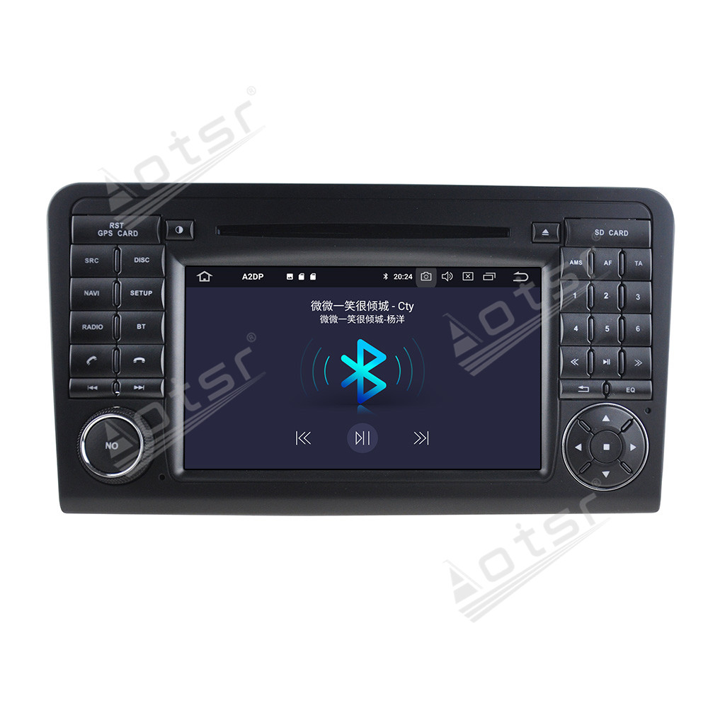 AOTSR Car Radio Auto Android 11 For Mercedes Benz ML CLASS W164 ML300 ML350 2005-2012 GPS Navi Multimedia Player-Aotsr official website